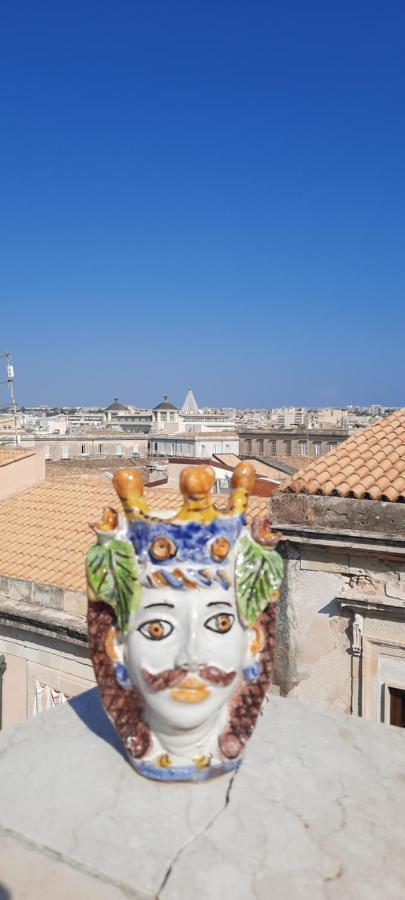 Ferienwohnung La Terrazza Di Apollo Al Centro Di Ortigia Syrakus Exterior foto